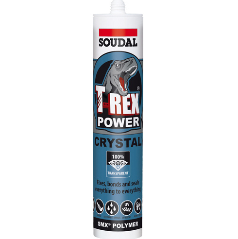 SOUDAL - T-REX POWER BOND - CRYSTAL CLEAR 290 ML